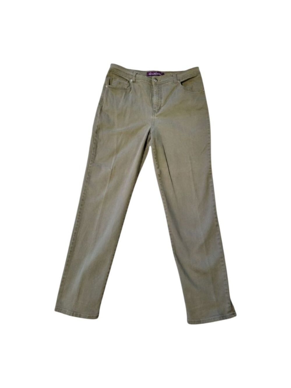Gloria Vanderbilt Olive Green Women's Jeans Size 12M